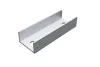 Coupler for mounting profiles 40x40 silver