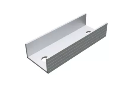 Coupler for mounting profiles 40x40 silver Coupler for mounting profiles 40x40 silver