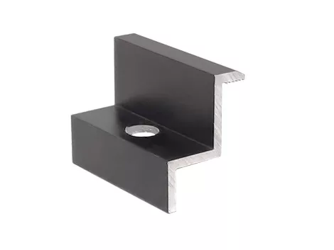 Fekete végcsipesz 30mm Fekete végcsipesz 30mm