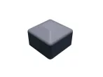 Profile end cap, plastic II, silver Profile end cap, plastic II, silver
