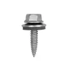 Self-tapping screw M6x25 A2 + washer BIMETAL