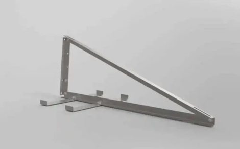 Adjustable triangle horizontal 15-30° self-supporting load