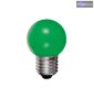 Minigömb izzó E27 15W zöld