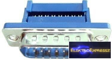 EMF 02 111 Számítógép csatlakozó dugó 15 pólusú 
