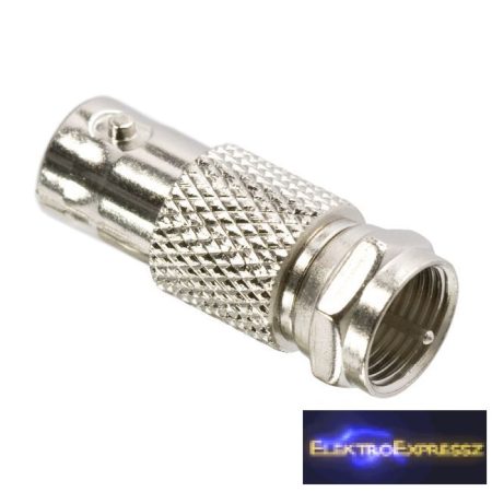 GA-05050 BNC / F átalakító BNC aljzat - F dugó aranyozott tüske 