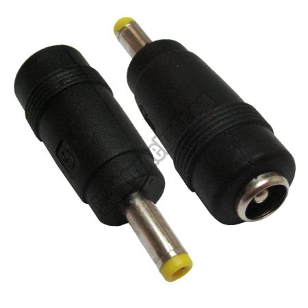 DC adapter DC dugó 4,0/1,7mm-DC aljzat 5,5/2,1mm.