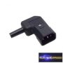 ET-2078BTW 3pólusú csatlakozó dugó 90°