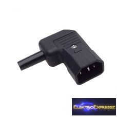 ET-2078BTW 3pólusú csatlakozó dugó 90°