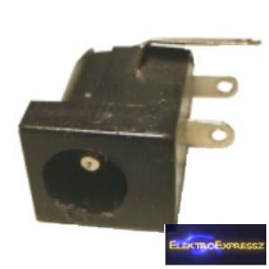 ET-2088 DC táp aljzat, nyákba forrasztható. 2,1mm/5,5mm