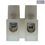 Sorkapocs 2 pólusú 1,5mm2-ig