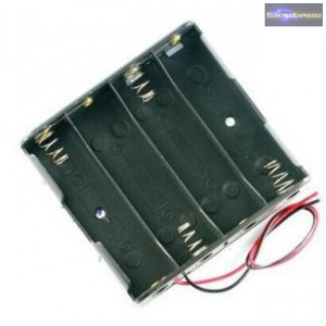 ET-2164A 4-es AA elem tartó