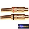 ET-2558 RCA aljzat, aranyozott csatlakozóval. 5-6mm-es kábelra. ET-2558 RCA aljzat, aranyozott csatlakozóval. 5-6mm-es kábelra.