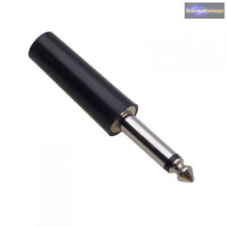 GA-05120 JACK dugó Mono 6,3 mm Műanyag kivitel törésgátlóval