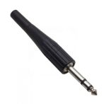 Jack dugó 6,3mm-es sztereó gumírozott Jack dugó 6,3mm-es sztereó gumírozott