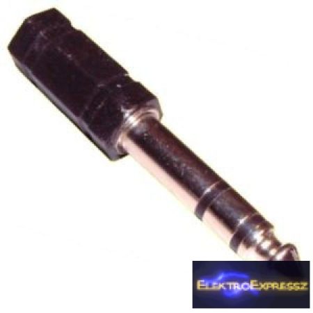 ET-4101TW 3,5mm-es sztereó jack aljzatból - 6,3mm-es sztereó jack dugó