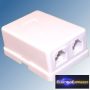 ET-5015B Telefon fali aljzat, 6P4C Dupla