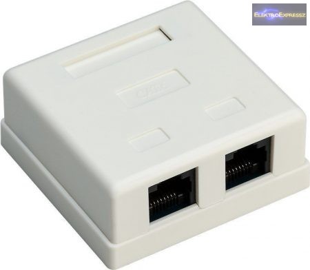 UTP CAT5 dupla fali aljzat.