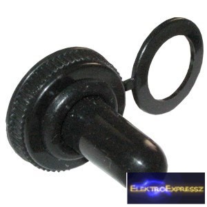 ET-5484 Kapcsolóra vízmentes sapka Szín: fekete