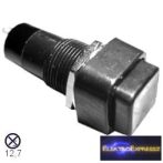 1ák.2p.Nyomógomb záró.250V/1A.OFF-(ON).