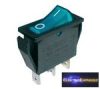 1ák.3p.2áll.Világító billenő kapcsoló.12V/20A.Kék világítással.