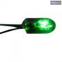 3x7mm 12V-os izzó zöld