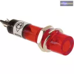 12V LED Jelzőlámpa Piros.
