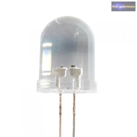 10mm piros villogó LED.