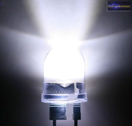 8mm fehér LED.