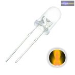 5mm narancssárga LED. 5mm narancssárga LED.