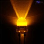 10mm sárga LED. 10mm sárga LED.