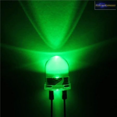 10mm zöld LED 10mm zöld LED