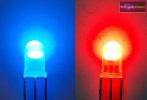5mm piros-kék LED