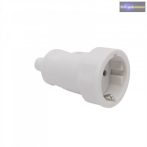 Földelt hálózati lengő aljzat gumírozott 250V