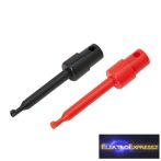 GA-25377 Mérőcsatlakozó pár kampós csipesz 6cm