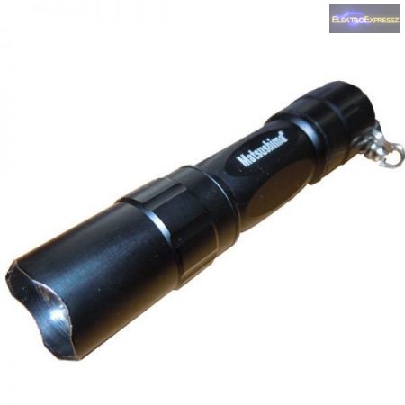 Ledes zseblámpa fekete