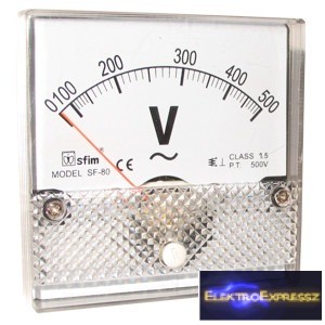 ET-SF8013 Analóg AC / DC feszültségmérő