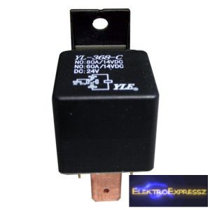 ET-YL368C-24V autó relé 80A
