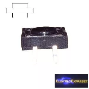 ET-5605 4 pólusú  mikrokapcsoló Mérete: 12*12mm