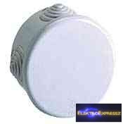 GE-665 Doboz átm. 70X40 IP55 Falra szerelhető kötődoboz SOLERA