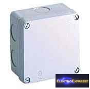 GE-815 Doboz 100x100x55mm IP65 815 Falra szerelhető kötődoboz