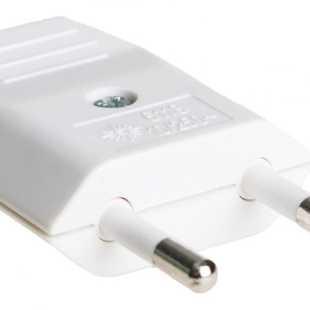 Dugvilla lapos 2P fehér 10A 250V