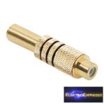 GA-05086FK RCA aljzat Aranyozott fekete