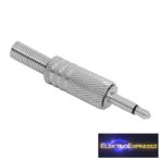 GA-05104 JACK dugó Mono 3,5 mm Fém kivitel törésgátlóval
