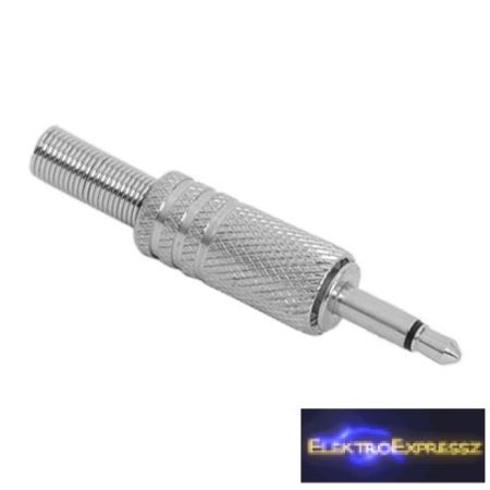 GA-05104 JACK dugó Mono 3,5 mm Fém kivitel törésgátlóval