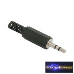 GA-05106 JACK dugó Sztereo 3,5 mm Műanyag kivitel törésgátlóval