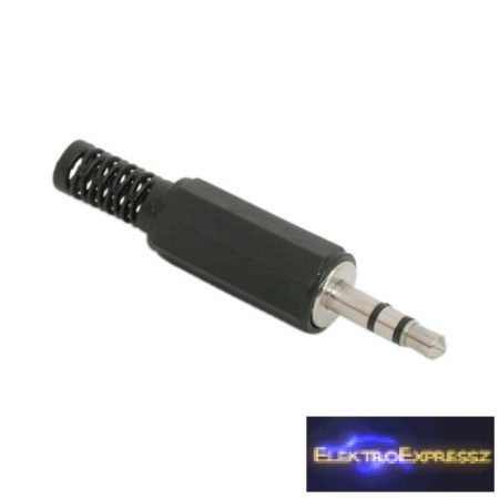GA-05106 JACK dugó Sztereo 3,5 mm Műanyag kivitel törésgátlóval
