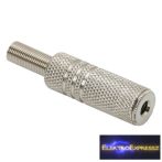 GA-05109 JACK aljzat Sztereo 3,5 mm Fém kivitel törésgátlóval