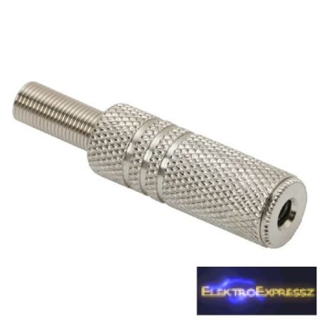 GA-05109 JACK aljzat Sztereo 3,5 mm Fém kivitel törésgátlóval