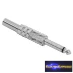 GA-05124 JACK dugó Mono 6,3 mm Fém kivitel törésgátlóval