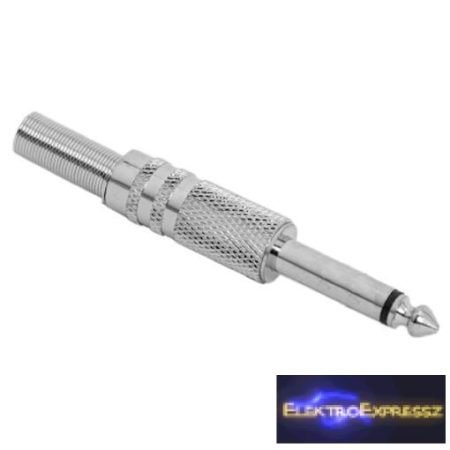 GA-05124 JACK dugó Mono 6,3 mm Fém kivitel törésgátlóval